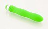 Вибратор многоскоростной пластиковый Sexus зеленый 18 см