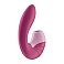Фото-5 Вибратор с вакуумным стимулятором Satisfyer Supernova бордовый