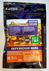 Возбуждающий быстрорастворимый напиток Перуанская Мака 100 г
