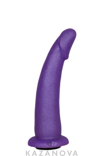 Насадка для страпона с LoveToy 17 см фиолетовая 600