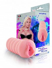 Мастурбатор Juicy Pussy (возрастная серия: 45 лет) в виде манжеты из киберкожи