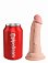 Фото-3 Фаллоимитатор King Cock Plus Soft Skin реалистичный на присоске телесный 15,2 см