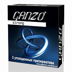 Презервативы GANZO Strong утолщенные 3 шт