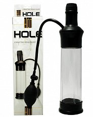 Помпа вакуумная Hot Hole с вибрацией черная 24.5 см