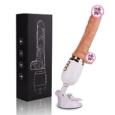 Вибратор Gun Machine Telescopic с вращением многопрограммный
