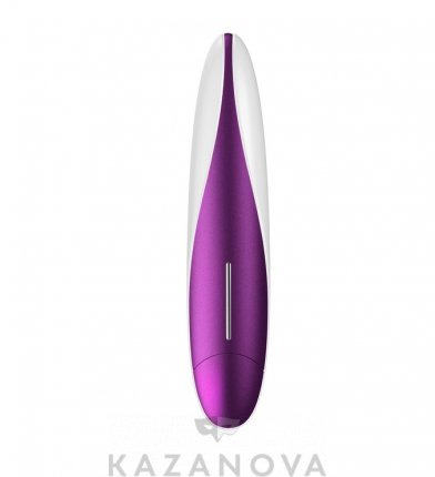 Вибратор OVO многопрограммный фиолетово-белый 17,5 см