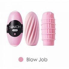 Мастурбатор Svakom Hedy розовый Ultra soft TPE
