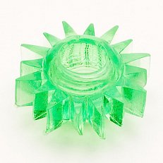 Кольцо Toyfa Солнышко зеленое из TPE 004
