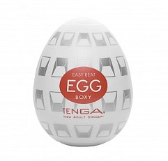 Мастурбатор с рельефом EGG Boxy