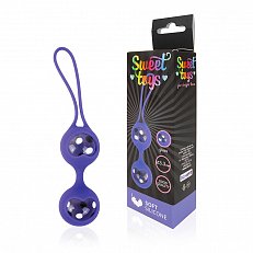 Вагинальные шарики Sweet Toys Glass 75 гр. синие
