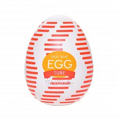 Мастурбатор с ребристой поверхностью EGG Tube