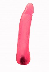 Насадка для страпона реалистичная LoveToy гелевый 19 см розовый