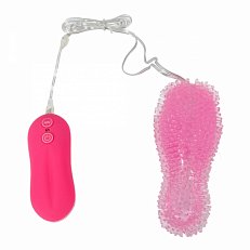 Вибратор Shaggy Honey Vibe многопрограммный из ПВХ 12 см