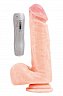 Вибратор RealStick с 7 режимами вибрации телесный 21,5 см 001