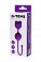 Фото-3 Вагинальные шарики A-Toys Pleasure Balls силиконовые фиолетовые