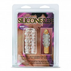 Насадка открытая Gopaldas Silicon Sleeve прозрачная