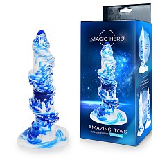 Фаллоимитатор Magic Hero фэнтезийный на присоске из силикона 12