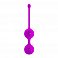 Фото-1 Вагинальные шарики Pretty Love Kegel Tighten Up II силиконовые фиолетовые