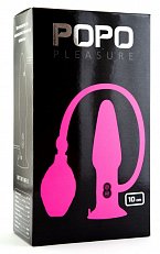 Анальный расширитель с вибрацией Popo Pleasure 10 см