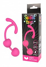 Вагинальные шарики Sweet Toys 70 гр. из силикона розовые