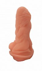 Мастурбатор с вибропулей LoveToy в форме девушки из киберкожи
