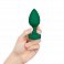 Фото-7 Анальная втулка B-Vibe Jewel Plug с вибрацией, стразой и пультом д/у