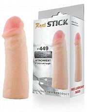 Насадка для страпона RealStick реалистичная телесная 15,5 см 049