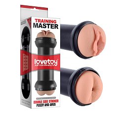 Мастурбатор LoveToy Training Master (вагина, анус)