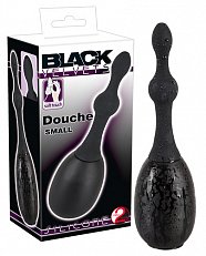 Анальный душ Black Velvets Douche Small из силикона чёрный