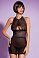 Платье Oriens Chemise из сетки и кружева с восточными мотивами