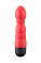 Фото-1 Вибратор ToyFa Black&Red рельефный многопрограммный красный 17см