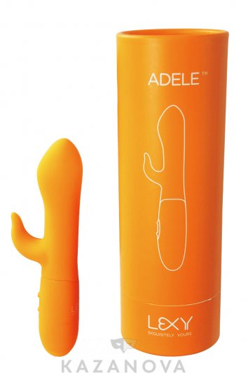 Вибратор Lexy Adele оранжевый 17 см