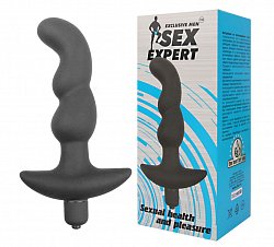 Анальный стимулятор Sexual health and pleasure с вибрацией