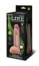 Фаллоимитатор из киберкожи Love Toy Fline XL 22 см 703
