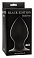 Фото-1 Анальная втулка Lola Toys Thick Anal Plug Large силиконовая чёрная