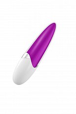 Минивибратор OVO многопрограммный бело-розовый 11.5 см
