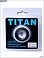 Фото-4 Кольцо эрекционное Baile Titan 1 шт. из силикона чёрное