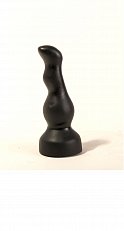 Анальный стимулятор LoveToy чёрный 13,5 см 500