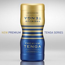 Мастурбатор TENGA Premium Dual Sensation с двумя функциональными отверстиями