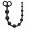 Анальная цепочка Lola Toys Orgasm Beads чёрная 33,5 см