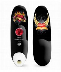 Бесконтактный клиторальный стимулятор Womanizer Tattoo чёрный