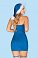 Фото-3 Костюм снегурочки Kissmas chemise - сорочка , чокер, подвязки, шапочка