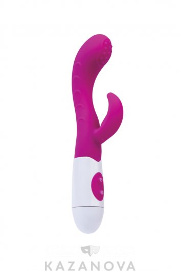 Вибратор многорежимный A-Toys Nessy силиконовый розовый 19 см