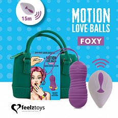 Виброяйцо Feelz Toys Foxy 7 режимов фиолетовое