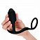 Фото-3 Анальная втулка B-Vibe Snug & Tug со смещенным центром тяжести и кольцом на мошонку из силикона