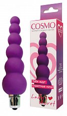 Мини-вибратор Cosmo Lady's secret силиконовый пурпурный 046