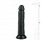 Фото-4 Фаллоимитатор EasyToys Realistic Dildo реалистичный черный 20,5 см