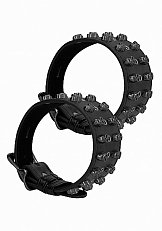 Поножи Skull & Bones Skull ankle cuffs черные