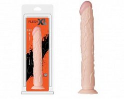 Фаллоимитатор-гигант Flesh XL из ПВХ телесный 33 см