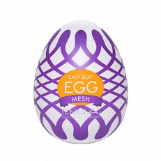 Мастурбатор с волнистой поверхностью EGG Mesh